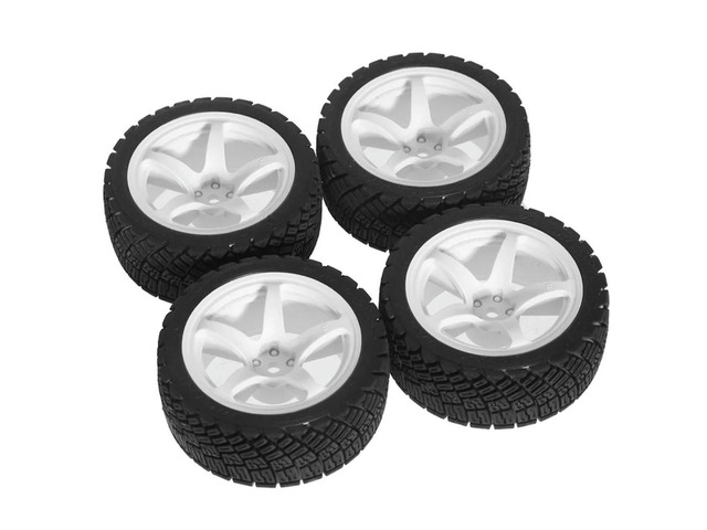 4Pcs 68Mm 1/10 RC Racing Car Tires On Road Touring Drift Car Tyre Wheel For Tamiya-TT01 TT02 XV01 XV02 TA06 W181
