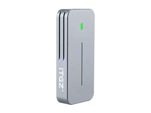 M.2 NVMe/NGFF SSD Case SSD Enclosure M-key USB3.2 Gen2 M.2 NVME SSD Case Enclosure Aluminum Alloy for 2230/2242 M.2 SSD