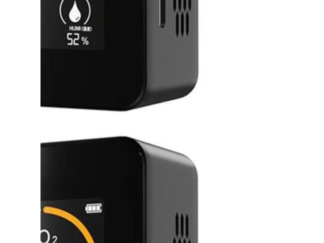 CO2 Temperature Humidity Tester Wall-mounted Air Carbon Dioxide Gas Detector for Residential Housing