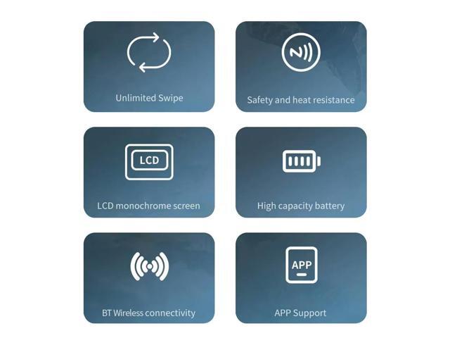 Rechargeable NFC Pixl Infinite Card Lighgtweight ligent Emulator Allmiibo Swipe Induction Burner Writer Game Accessories