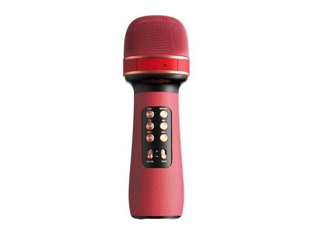 WS-898 Bluetooth-Compatible Microphone Mic+FM+Voice Changing Audio Speaker Player Accessory Gift Supplies
