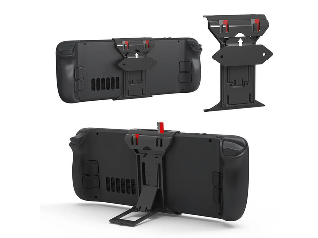 Game Console Holder Base Stand Non-Slip Console Host Bracket Wall Mounted Game Accessories for Steam Deck