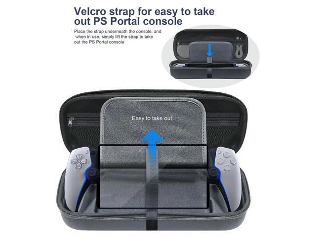 Carrying Case Bag Shockproof Hard Shell Carry Case Protective Bag Anti-Drop with Mesh Pocket for Portal