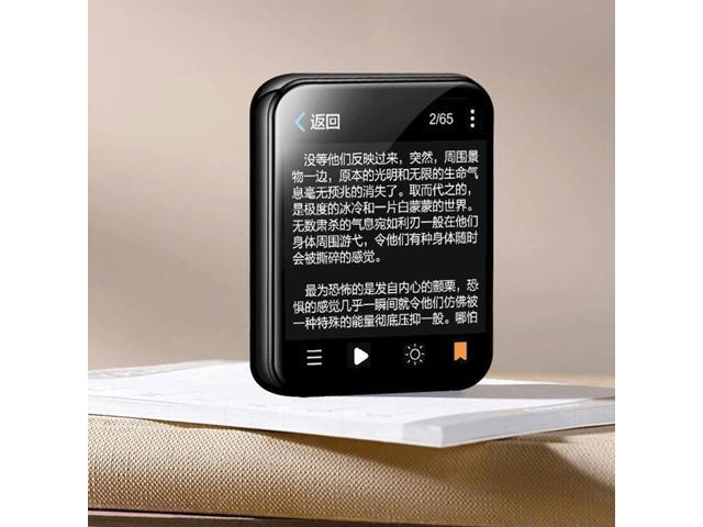 MP3 Player BT 5.4 Touch Screen Music Player Built-in Speaker Recorder Camera Video Player for Travel Sport