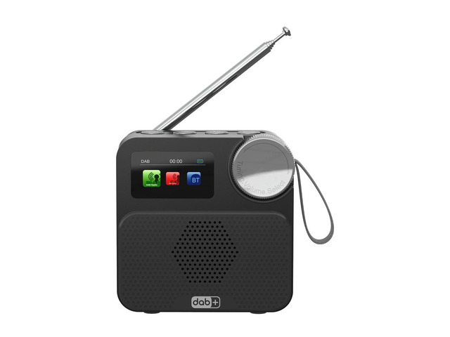 Bluetooth-compatible Internet FM Radio Built-in Digital Radio with 1.47inch Color Display External Antenna Radio