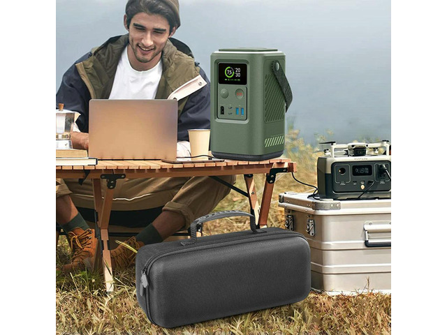 Carrying Case Shockproof Bag EVA Anti-scratch Protection Case for Anker 548 Power Bank(PowerCore Reserve 192Wh)