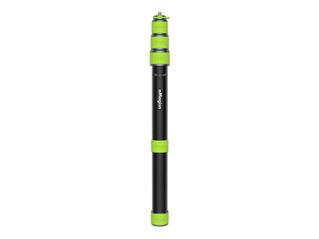 Aluminum Alloy Telescopic Stick Wear Resist Riding Selfie Sticks Double Clamp Handlebar Selfie Stick Cycling Accessories
