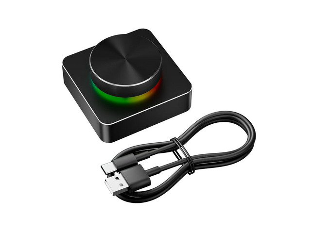 USB Volume Control Multimedia Controller Knob Volume Control Knob For Win7/8/10/XP/Mac