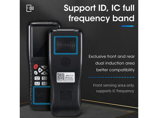 RFID Copier With Full Decode Function Card Key NFC IC ID Duplicator Reader Writer (T5577 Key UID Card)