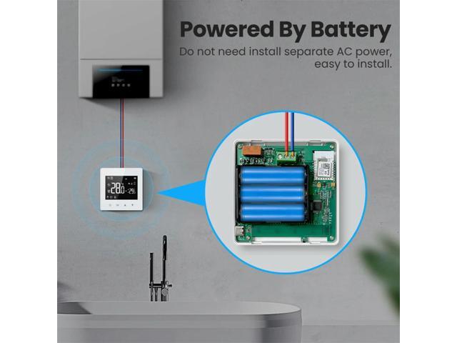 Water Gas Boiler Temperature Controller Work with Alexa Google Home Yandex Home Thermostat Water Gas Boiler Temperature Controller Work with Alexa Google Home Yandex Home Thermostat