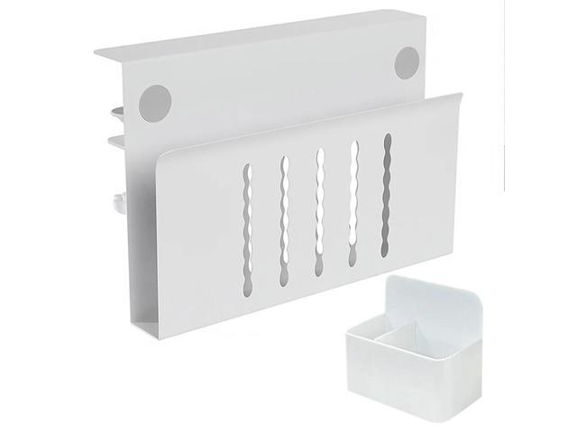 Desk Side Organizer with Pen Holder Hanging Laptop Mount Laptop Desk Mount for Office Supplies & Studio Essentials