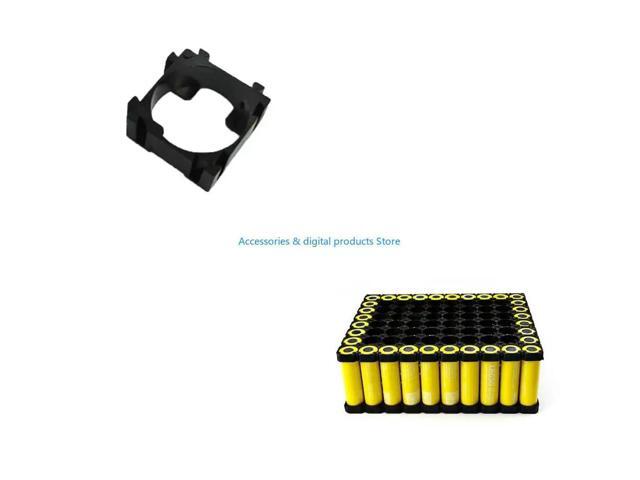 10Pack Holder Bracket Cell Safety Anti Vibration Plastic Cylindrical Brackets For Lithium Batteries