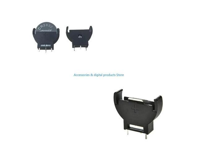 10Pack CR2032 2032 3V Button Cell Holder Socket for Case Holder