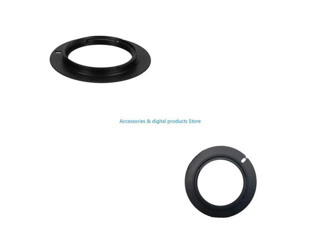 Black Aluminum M42 Screw Lens to for Alpha A for AF Mount l Adapter Ring for A900 A550 A850 Camera Accessories