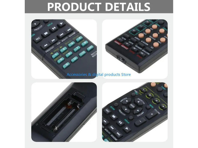 Remote Control RAV315 WN22730EU Repair Part for HTR6040 HTR6050 RX-V450 RX-V461