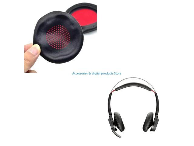 1 Pair Ear Pads Cushion Sponge Cover Earmuffs for Voyager for Focus UC B825