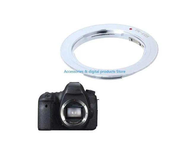 PK Lens Mount Adapter Ring for Pentax Phoenix PK Lens to EF Camera