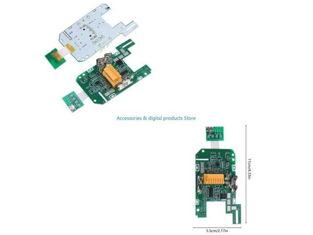 Printed Circuit Board BL1840B/BL1805B Protections Board Plate Replacement Repair for 18V Tool Lithium Batteries