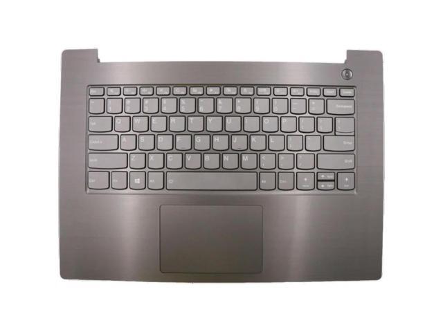 US English Iron Gray Keyboard Upper Case PalmresShell Cover For V330 14 14IKB 14ISK 14ARR 5CB0Q59796