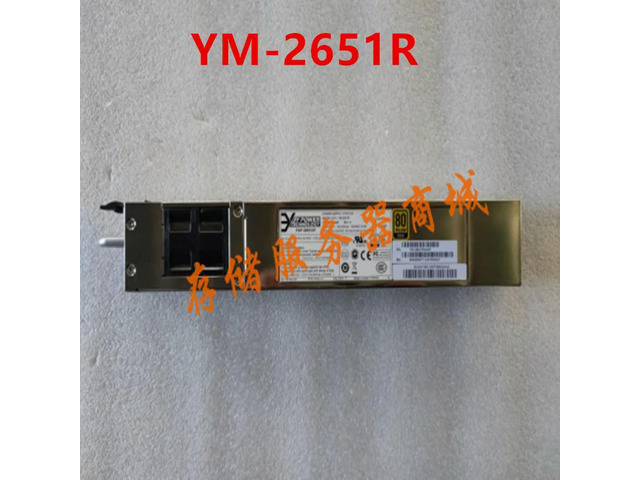 1PCS Almost Power Supply For 3Y 12V52A 650W YM-2651R