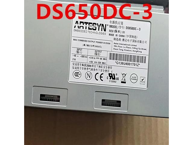 1PCS Almost Power Supply For Artesyn DC -40-60V 12V53A 650W DS650DC-3