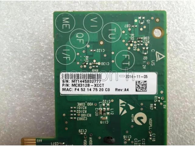 MCX312B-XCCT CX312B ConnectX-3 EN Pro 10GbE SFP + Dual Port PCIe Network Interface Card