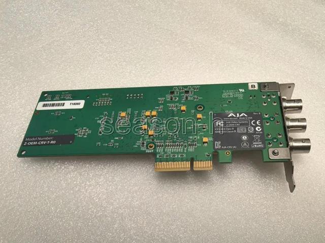 AJA Z-OEM-CRV-T-R0 Corvid 3G PCIe 4x 8/10-Bit Digital 3G, HD SD I/O LOW PROFILE