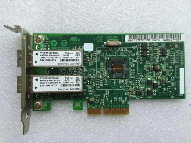 Dual Port Gigabit Ethernet Adapter 371-0904-03 D28217-005 Low Profile Adapter card