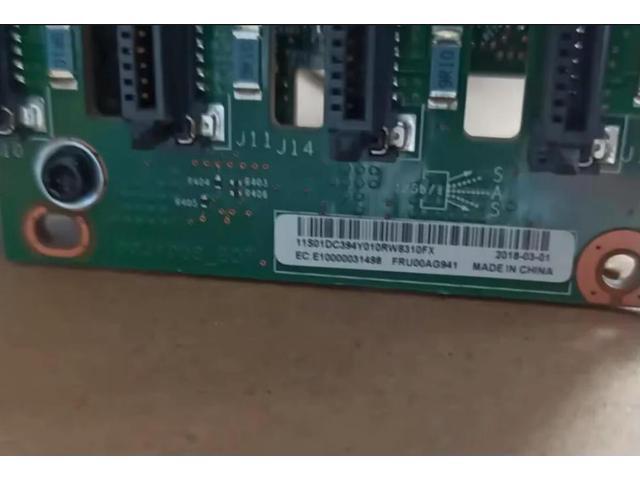 X3650 M5 8-16 baysHDD expander backplane 00FK661 00AG941 00AL593