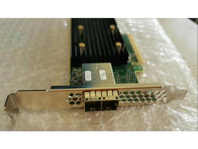 SAS9400-8e 9400-8e PCIe x8 2x SFF-8644 12G SAS3 NVMe Tri-Mode HBA