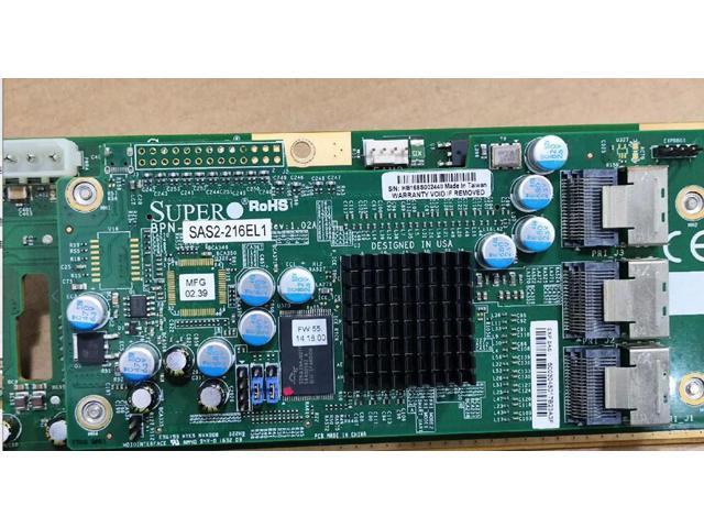 BPN-SAS2-216EL1 24 bay hard drive backplane 2U 2.5-inch