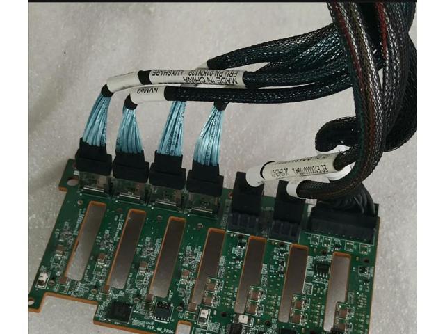 SR650 SR550 SR590 2.5 hard drive NVME expansion backplane 01GV284 1GV284 with cable