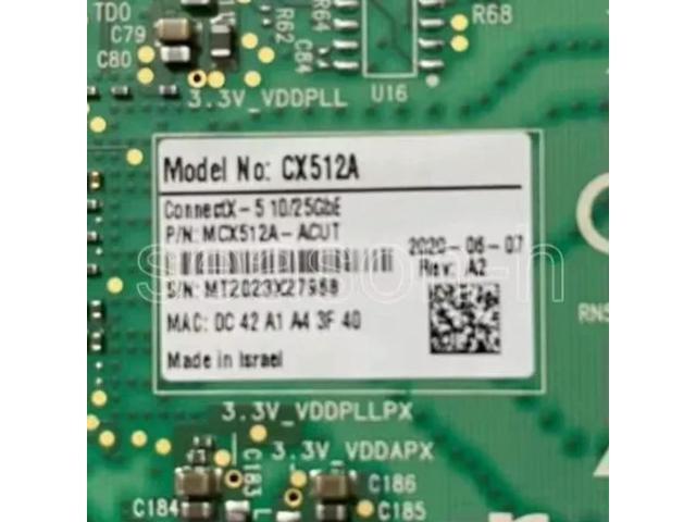 10/25GbE MCX512A MCX512A-ACUT 10/25 Gigabit Ethernet Card
