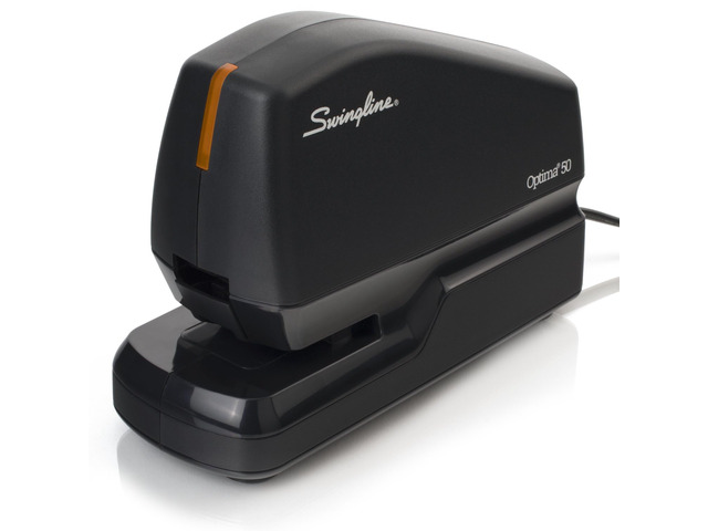 Electric Stapler Value Pack, 50 Sheet Capacity, includes Optima 50 Stapler, 5000 Staples and Staple Remover (48209)