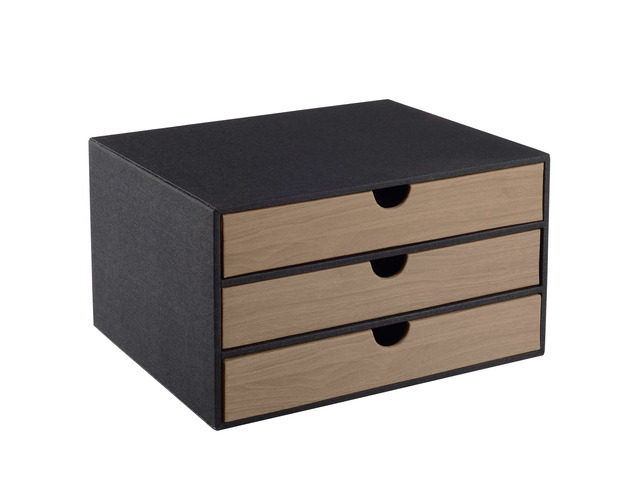 Fashion Multicolor Collocation Leather Desk Organizer File Cabinet Executive Office Supplies Desktop Filing A4 Contract Document Stackable Storage...