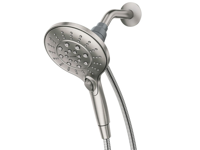 Engage Spot Resist Brushed Nickel Handheld Showerhead