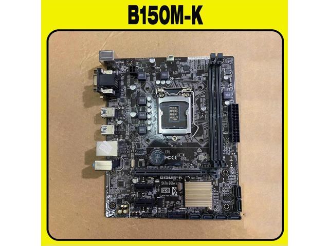 B150M-K DDR4 VGA motherboard with 1151 pins supports I3 I5