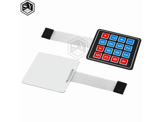 1PCS 16 Key 4 x 4 Membrane Switch Keypad 4x4 4*4 Matrix Array Matrix keyboard for car