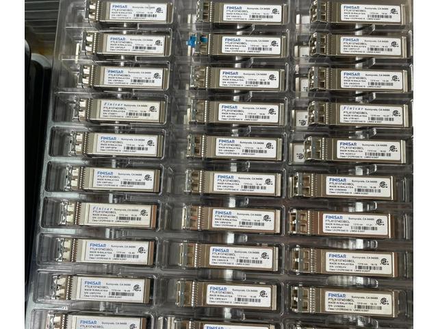 1PCS Finisar 10G SFP+/FTLX1374D3BCL/1310NM LRM 1.4KM Optical Fiber /10g sfp+ network adapter general switch