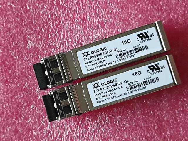 1PCS FTLF8529P4BCV-QL Qlogic Fiber Channel SFP 16G 16GB 850nm Qle2670 Qle2672 Qle2690 Qle2692 Fc Dual Port Hba SFP+ Module