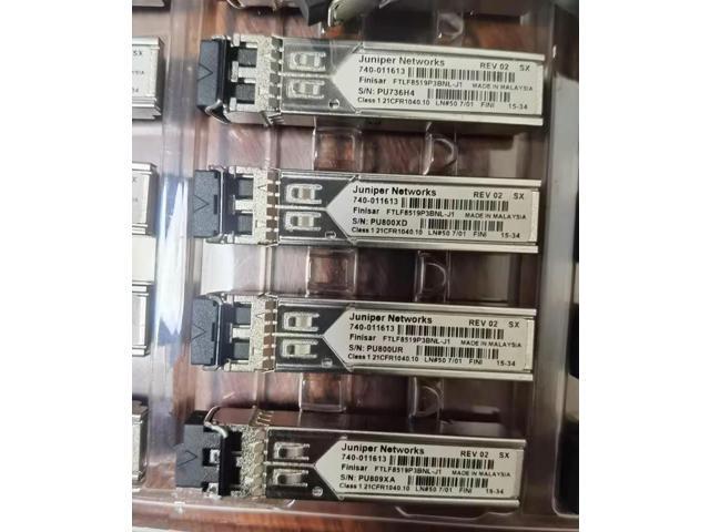 1PACK Juniper Networks 1.25G 850NMSR 740-011613 FTLF8519P3BNL-J1 1G SFP Optical Fiber