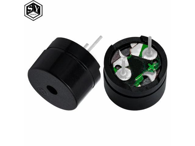 10PCS Universal passive buzzer electromagnetic impedance 16 ohms AC / 2KHz 3V 5V 12V Universal