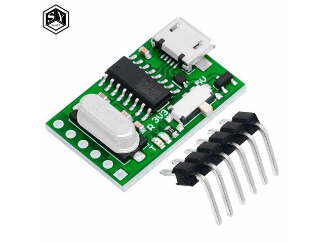 USB to TTL converter Micro UART module CH340G CH340 3.3V 5V switch for downloader pro mini
