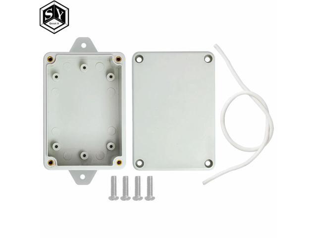 GREAT IT 85x58x33mm Waterproof Cover Plastic Electronic Cable Project Box Enclosure Case DIY