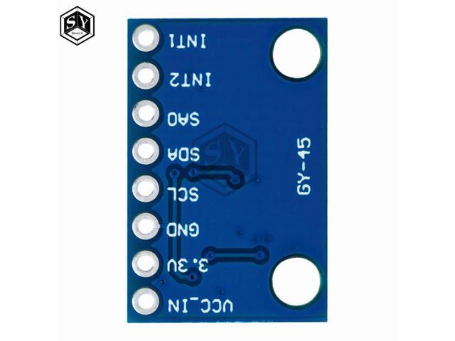 GY-45 MMA8451 MMA8452 Modules Digital Triaxial Accelerometer High-precision Inclination Module