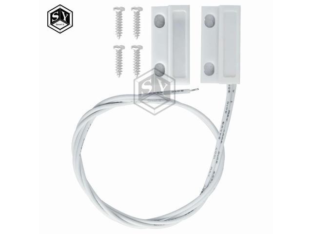 MC-38 MC38 Wired Door Window Sensor 30mm Wire Lengthen Randomly Magnetic Switch Home Alarm System for