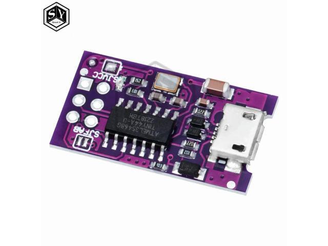 Micro USB Tiny AVR ISP ATtiny44 ATTiny45 ATTiny85 USBTinyISP Programmer Module IDE Bootloader ISP Microcontroller 5V