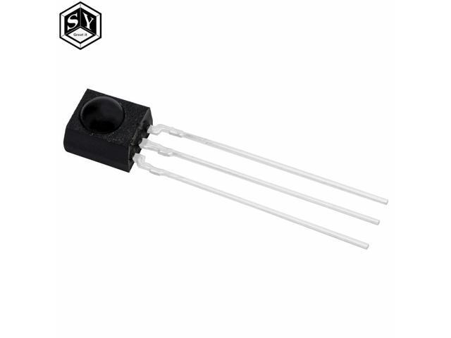 10Pcs/lot IR Receiver 38 kHz Remote Infrared Module TSOP4838 DIP-3