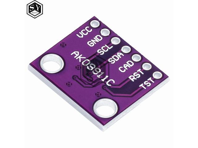 AK09911C 3-Axis Digital Magnetometer Module with Hall Sensor (I2C Interface) for /Raspberry Pi
