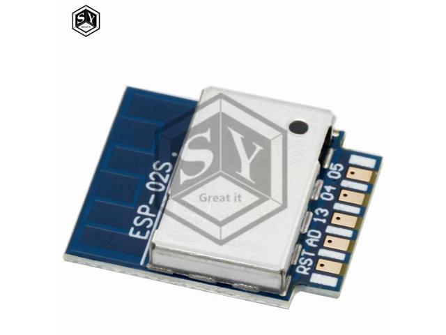 ESP-02S Serial 2.4G Module: 1Mbit Rate, ESP8266-Compatible For Home & Industrial IoT